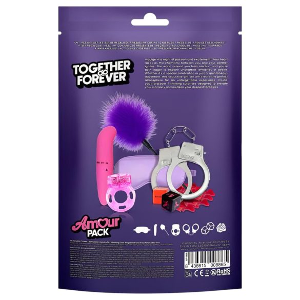 Amour Pack Together - nybörjarset med vibrator - 7 delar