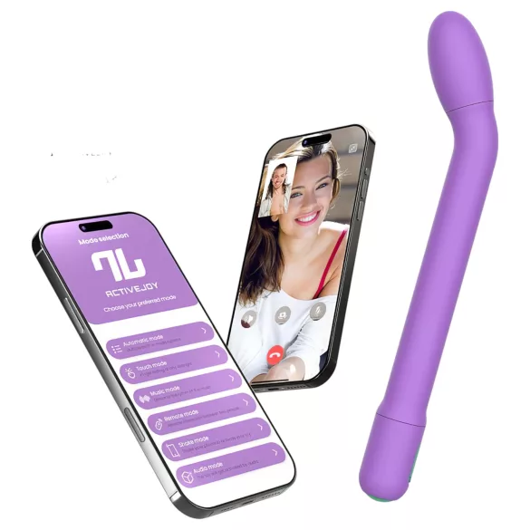 Adalet Gently - G-punkt och prostatavibrator - uppladdningsbar - lila