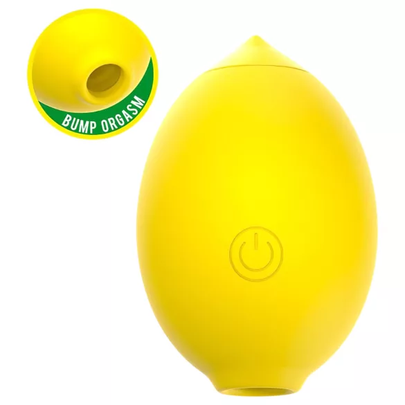 Engily Ross Lemon - citrongul vågformad klitorisstimulator (gul)