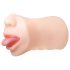 Zero Tolerance - realistisk mun masturbator - hudfärgad