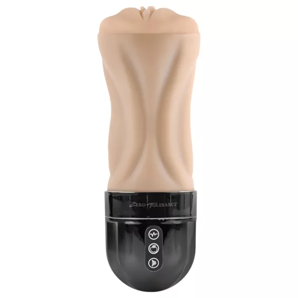 Zero Tolerance - masturbator med sug och vibration - natur