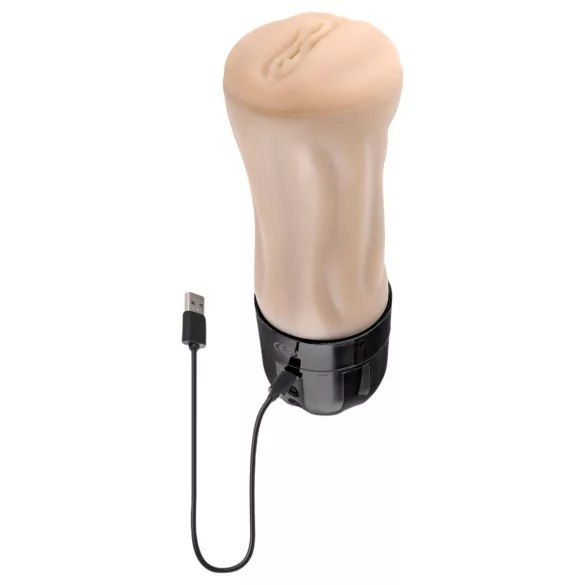 Zero Tolerance - masturbator med sug och vibration - natur