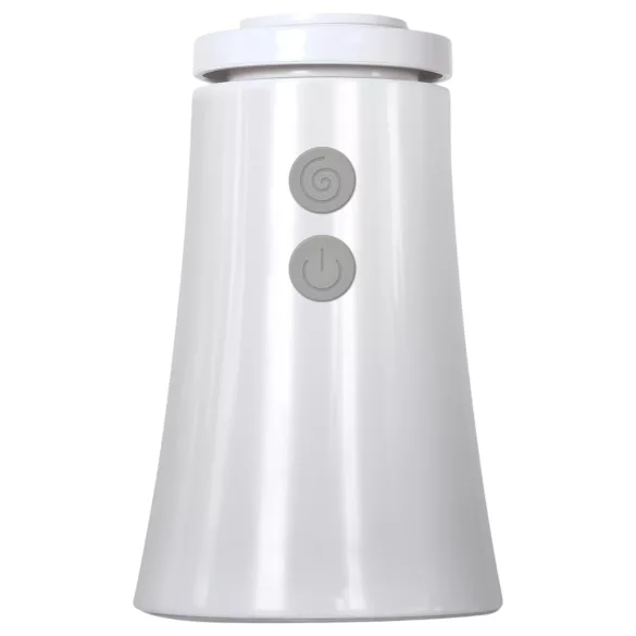 Zero Tolerance - masturberande vibrator med sugfunktion - genomskinlig