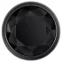 Evolved Black Gem - metall analkulor set med svart sten (silver)