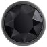 Evolved Black Gem - silver analpluggset med svart sten