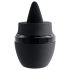 Evolved - vibrator med tunga - uppladdningsbar - svart