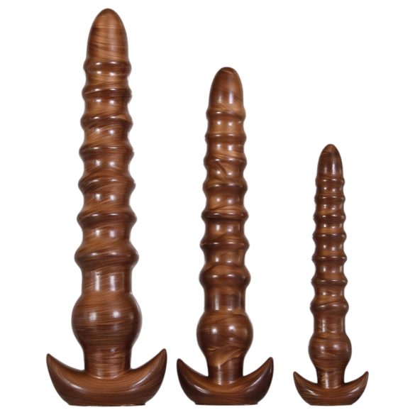 Evolved Twisted Love - Anal Dildo Set (I Trälook)