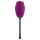 Playboy - Vattentät, uppladdningsbar ros-tunga vibrator (lila)