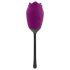 Playboy - Vattentät, uppladdningsbar ros-tunga vibrator (lila)
