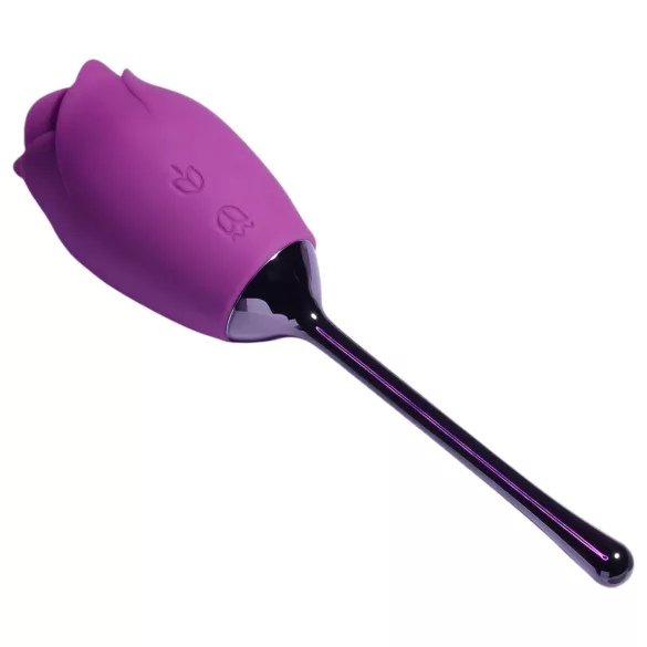 Playboy - tunganvibrator - uppladdningsbar och vattentät - lila