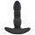 Playboy - Uppladdningsbar, stötande analvibrator (svart)
