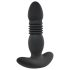 Playboy - Uppladdningsbar, stötande analvibrator (svart)