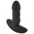 Playboy - Uppladdningsbar, stötande analvibrator (svart)