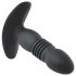 Playboy - Uppladdningsbar, stötande analvibrator (svart)