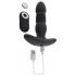 Playboy - Uppladdningsbar, stötande analvibrator (svart)