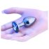 Playboy Tux - Liten analplugg (silver)