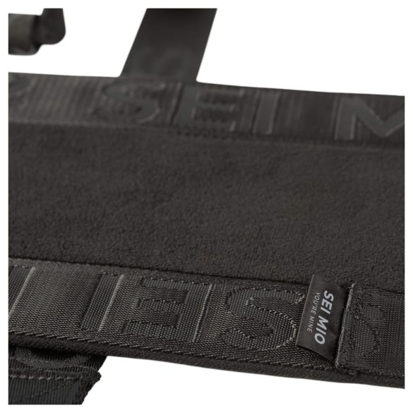 Sei Mio - sexgunga för dörr - justerbar - svart