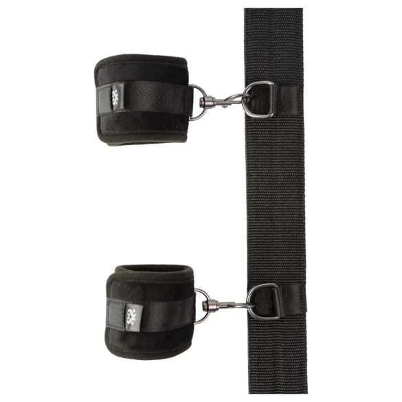 Sei Mio - sprederstav med handbojor - svart