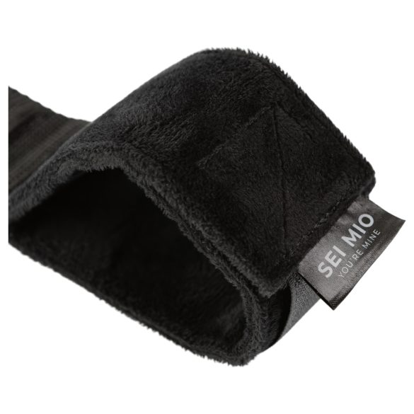 Sei Mio - sprederstav med handbojor - svart