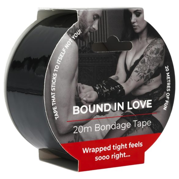 Sei Mio - bondageband (svart)