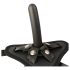 Sei Mio - Strap-on dildo med sele - 12,5 cm (svart)
