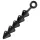 XR Brands - Spades - pärlformad analdildo (svart)