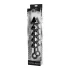 XR Brands - Spades - pärlformad analdildo (svart)