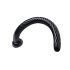 Hosed Spiral Analsnäcka 19 - sugproppsdildo (svart)