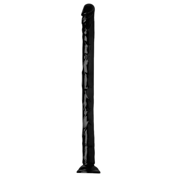 Hosed Anal Snake 19 - analdildo med sugkopp - svart