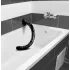 Hosed Anal Snake 19 - analdildo med sugkopp - svart
