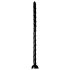 Hosed Swirl Tunn Analorm 18 - analdildo (svart)