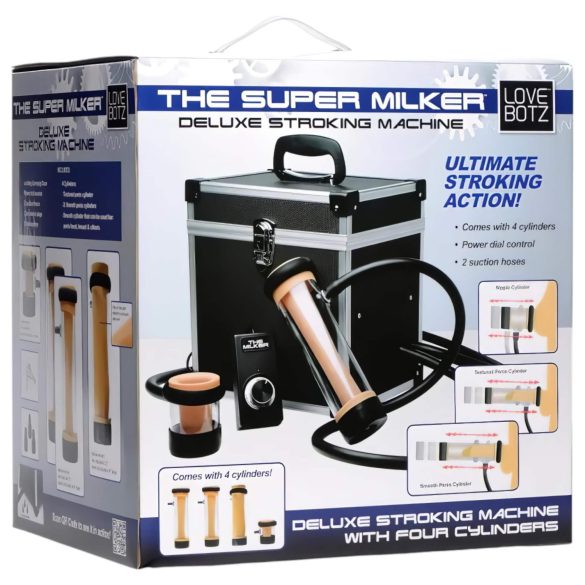 The Super Milker - automatisk och lyxig masturbator (svart)