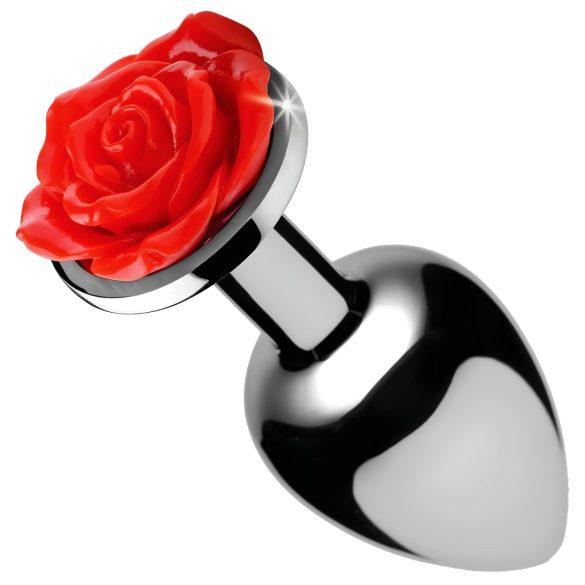 Booty Sparks - rosig analplugg (silver)