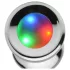 Booty Sparks - buttplug med LED-ljus - stor - silver