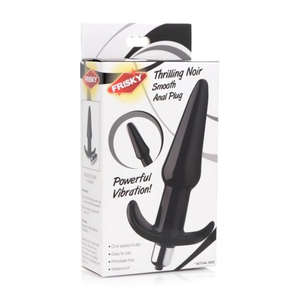Frisky Smooth - Svart analvibrator
