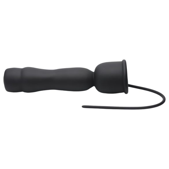 Trinity Vibes - 2-i-1 dilator och penistoppvibrator (svart)