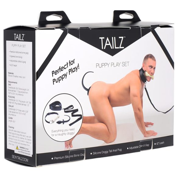 TAILZ Puppy Play Set - Anal Dildo Set (4 delar)