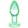 Booty Sparks Glow - Glasklar analplugg L