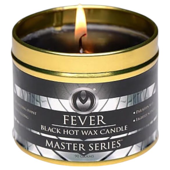 Fever - svart paraffinljus (120g)