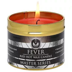 XR Brands - Fever - paraffintestljus (röd, 120 g)