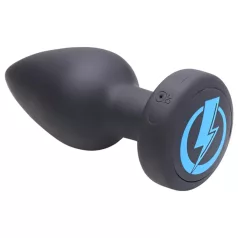 Zeus - elektroanalvibrator med fjärrkontroll - svart