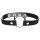 Master Series Kinky Kitty - Halsband med kattörhänge (svart)