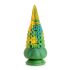 Monstertentakel dildo - 22 cm (gul)