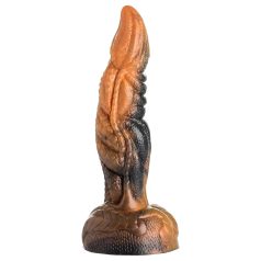   Creature Cocks Ravager - strukturerad dildo - silikon - 20 cm - orange