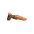 Ravager Dildo - Texturerad Silikon - 20 cm (Orange)