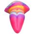 Creature Cocks Tunga - lysande silikon dildo - 21 cm