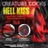 Creature Cocks Hell Kiss - vriden silikon­dildo - 19 cm (röd)