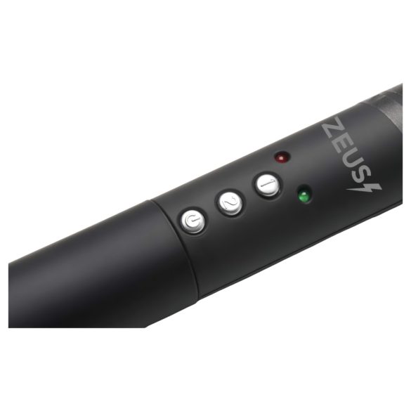 Zeus - elektrosexstav med batteri - svart