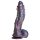 Hydra silikon dildo - 27 cm (lila)