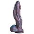 Hydra silikon dildo - 27 cm (lila)